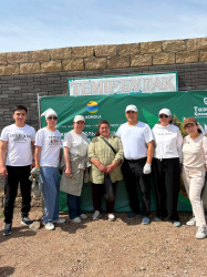 Ерейментау ауданында «Мөлдір бұлақ» акциясы аясында жалпы қалалық сенбілік өтті